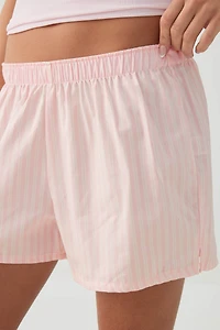 Short boxeur en popeline