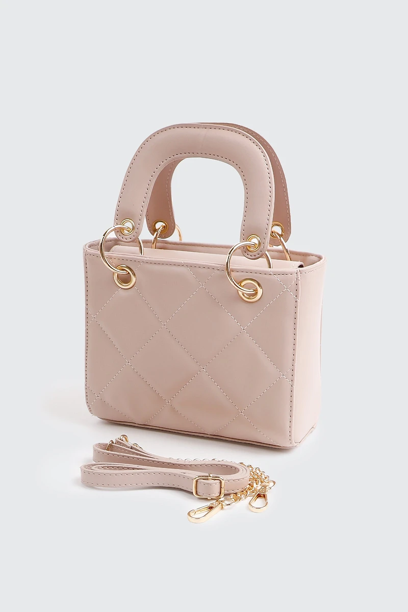 Sac à main à détail de boucle