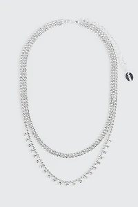 Ras-de-cou deux rangs en pierres du Rhin