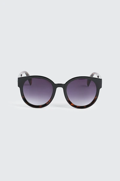 Lunettes rondes surdimensionnées