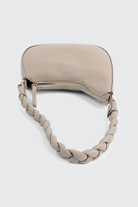 Sac baguette à anse tressée