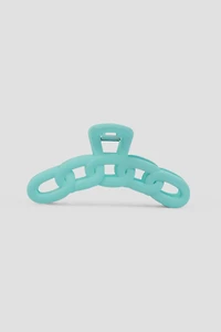 Ardene Chain Like Hair Claw in Light Blue