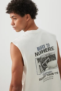 Camisole graphique détendue