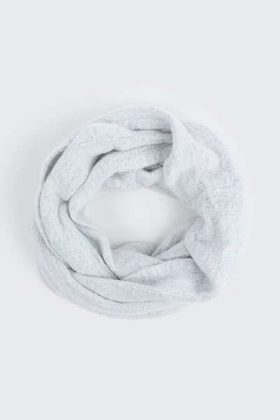 Ardene Heavy Knit Infinity Scarf in Grey | Polyester