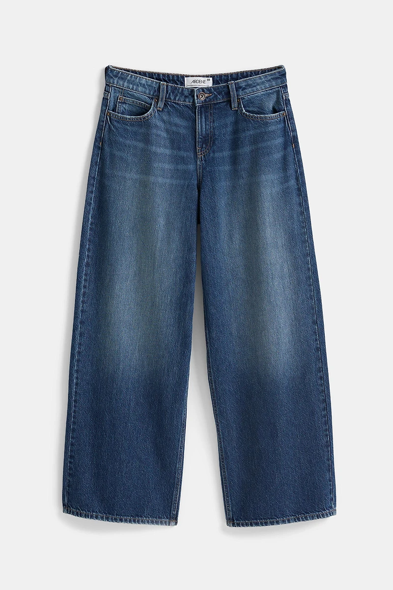 Jean décontracté à jambe large