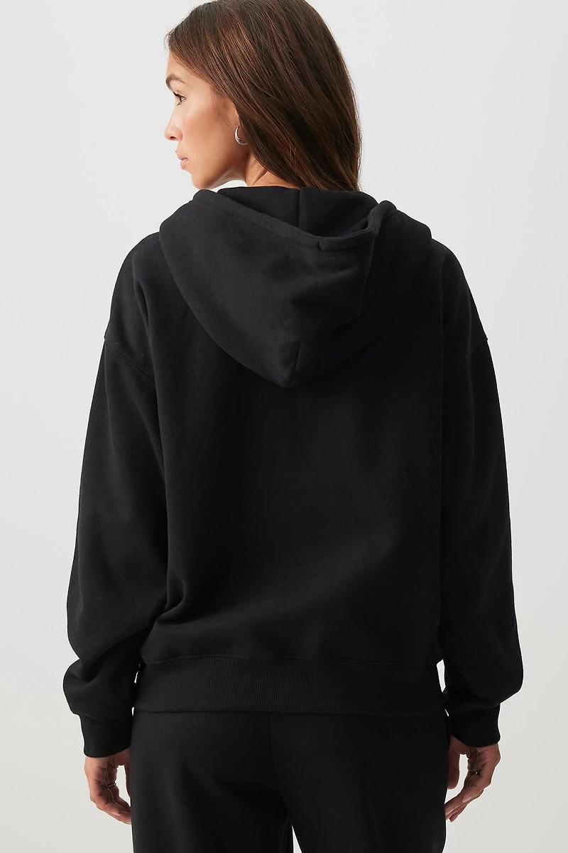 Veste ample à capuchon en Molleton MADESOFT™