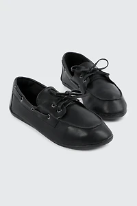 Mocassins bateau en faux cuir