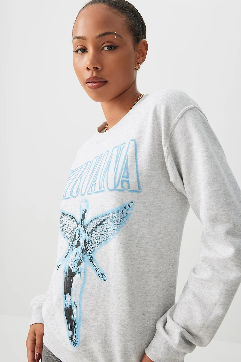 Chandail en molleton Nirvana