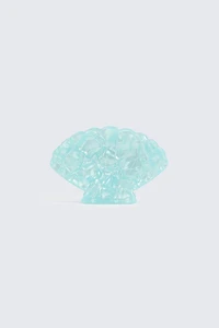 Ardene Seashell Hair Claw in Light Blue