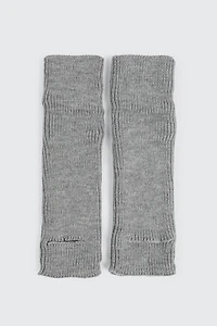 Ardene Stirrup Leg Warmers in Grey