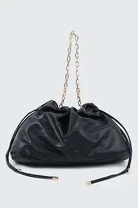 Ardene Faux Leather Shoulder Bag in | Faux Leather/Polyester