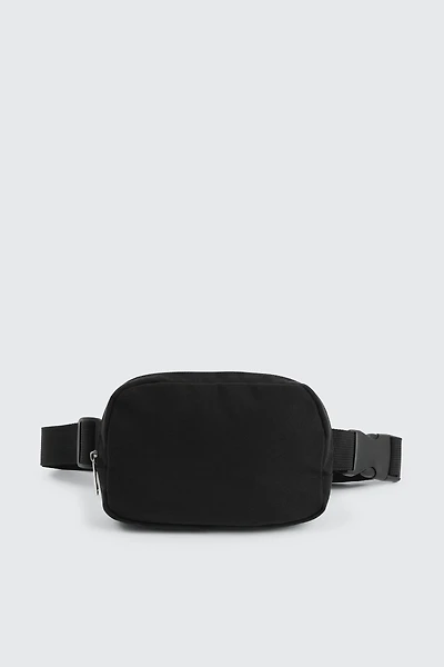 Ardene Black Rectangular Fanny Pack | Eco-Conscious