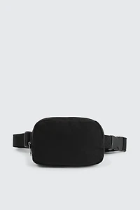 Ardene Black Rectangular Fanny Pack | Eco-Conscious