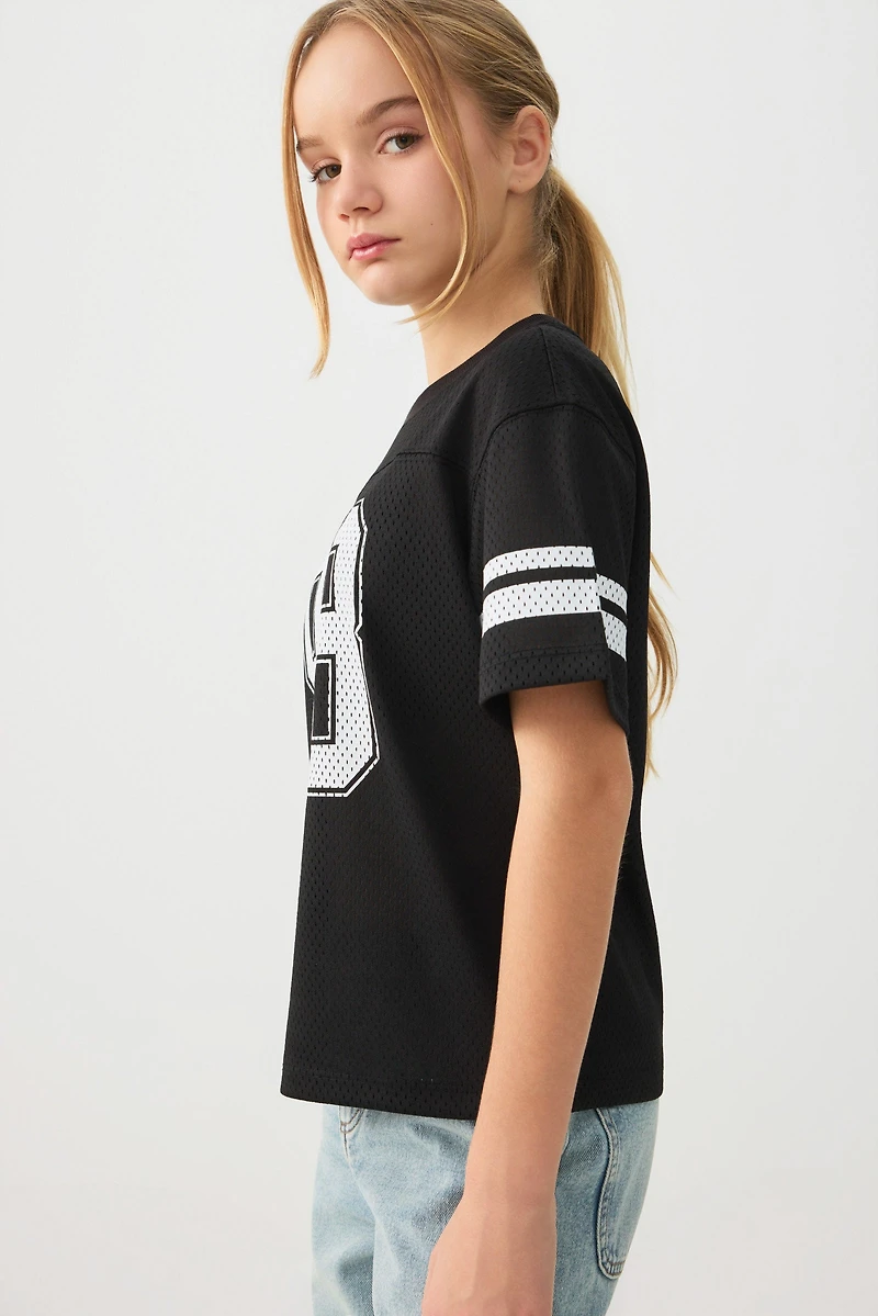 T-shirt sport en maille