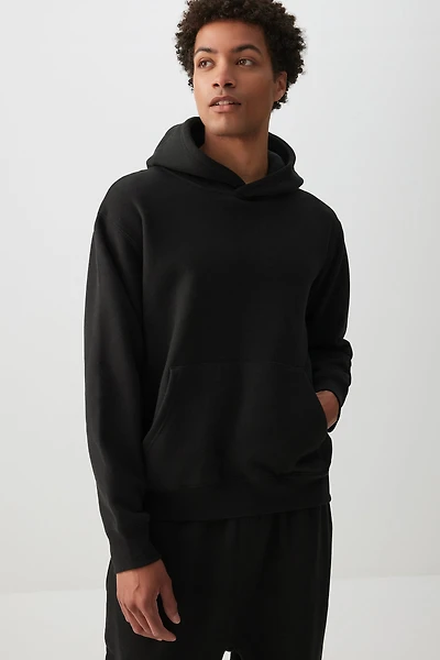 Ardene Man Solid Hoodie For Men in | Size | Polyester/Cotton | Fleece-Lined