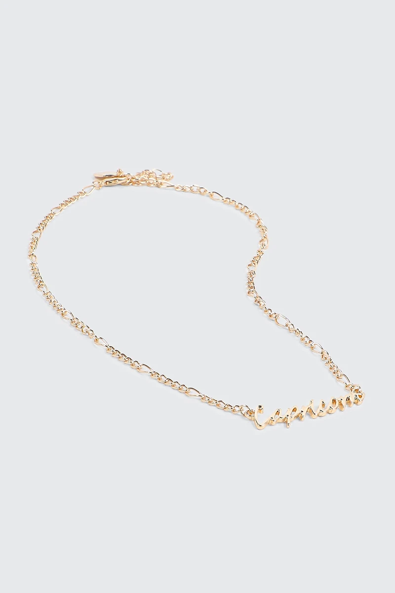 Collier signe du zodiaque Capricorn