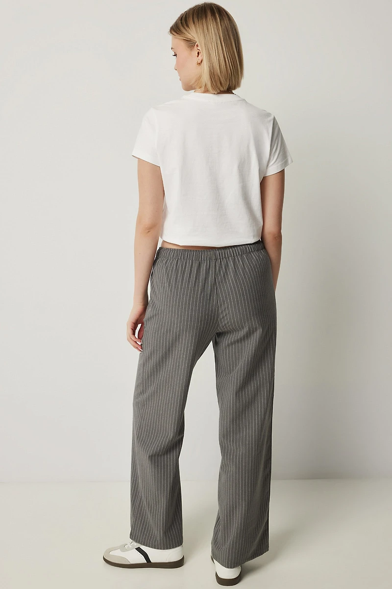 Pantalon à jambe large