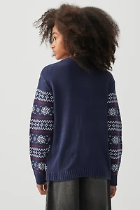 Chandail de Noël farfelu Le Grincheux