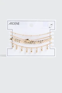 Ensemble de 4 chaînes de chevilles