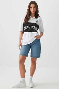 T-shirt de sport ample en maille filet