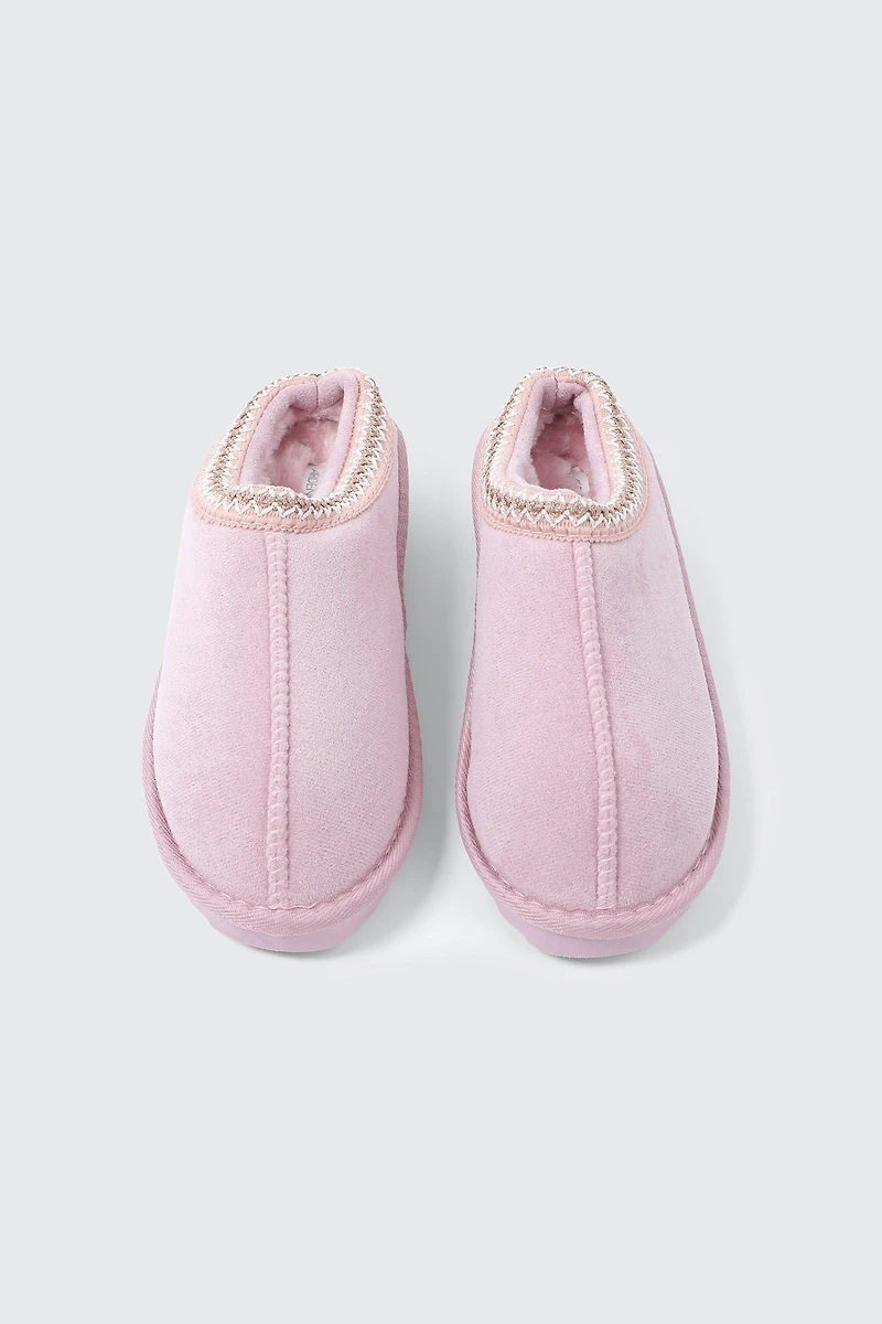 Sabots en faux mouton