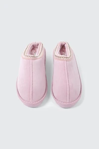 Sabots en faux mouton