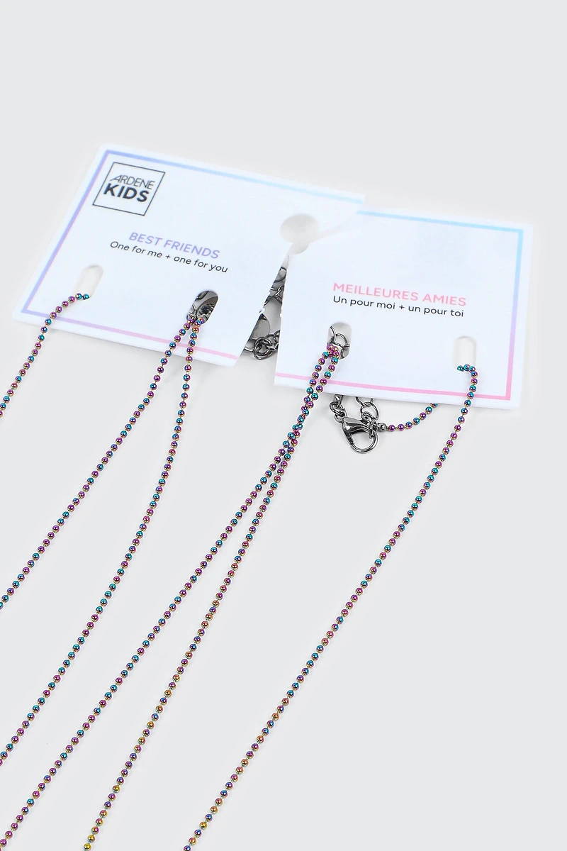 Lot de 3 colliers d'amitié