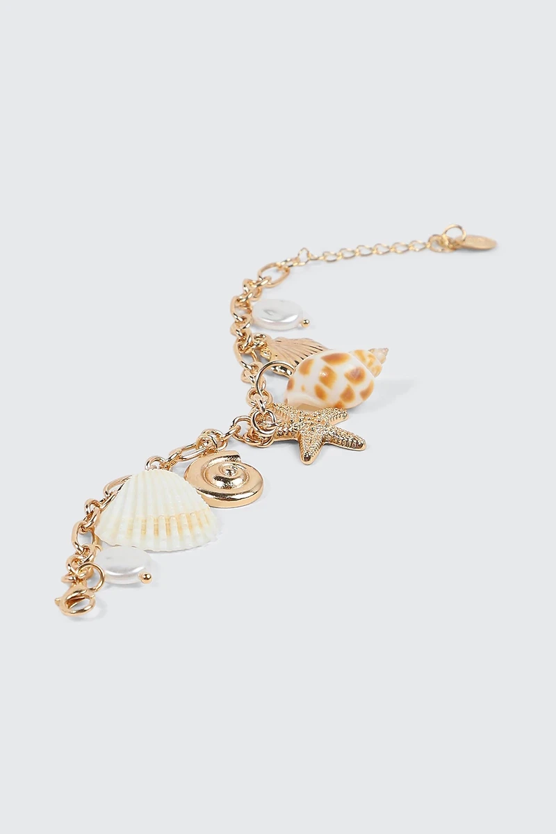 Bracelet à breloques de style marin