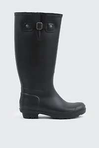 Bottes de pluie aux genoux