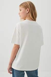 T-shirt graphique ample