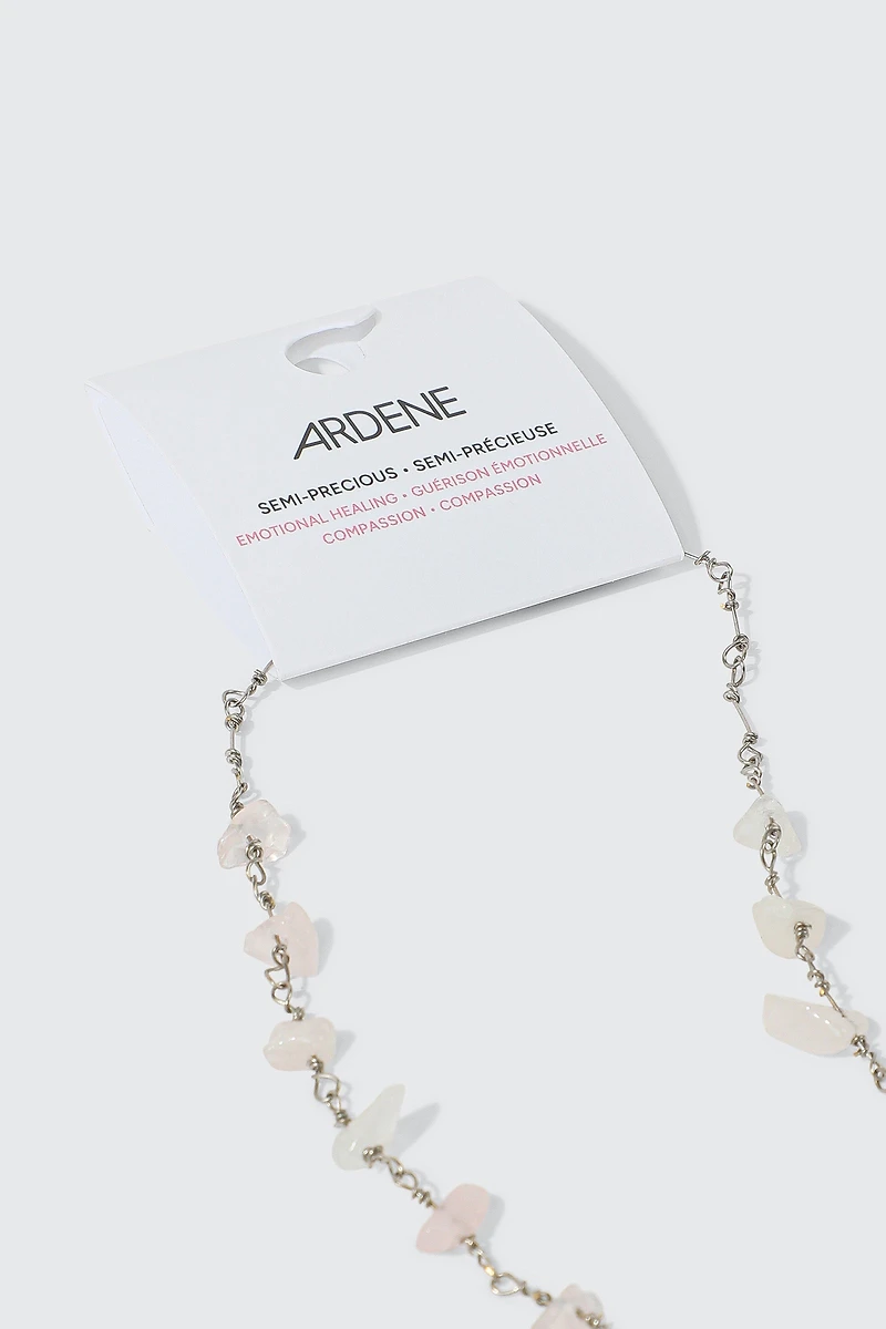 Collier à pierres semi-précieuses