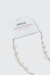 Collier à pierres semi-précieuses