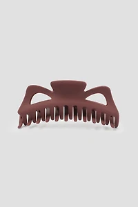Ardene Hair Claw in Burgundy | Eco-Conscious