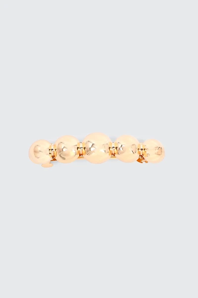 Ardene Gold Bubble Bar Barrette