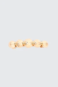 Ardene Gold Bubble Bar Barrette