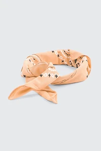 Ardene Paisley Bandana in Orange | Polyester