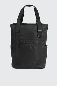 Ardene Nylon Backpack with Handles in Black | 100% Recycled Polyester/Nylon | Eco-Conscious