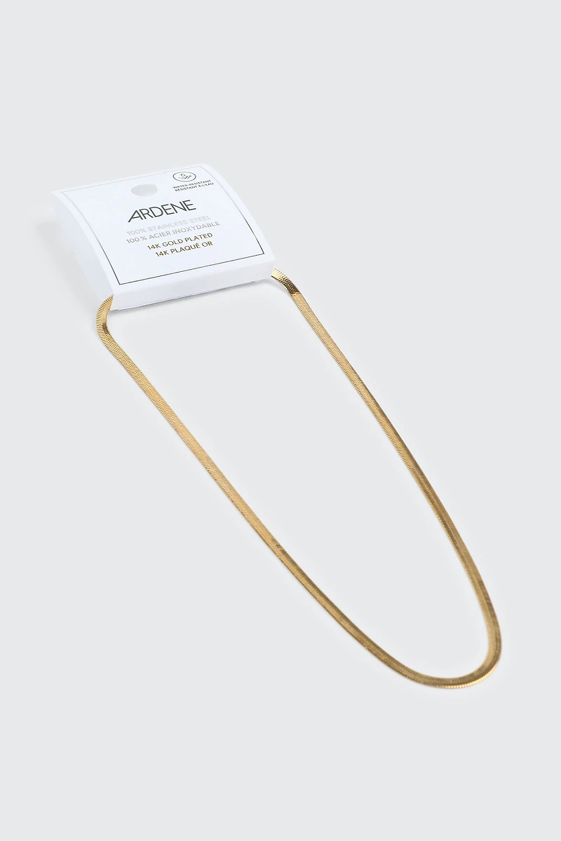 Chaîne en maille anglaise en acier inoxydable