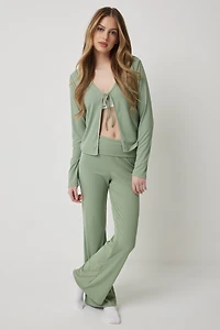 Pantalon de détente évasé très doux