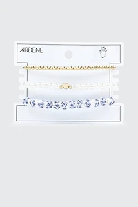 Lot de 3 bracelets empilables