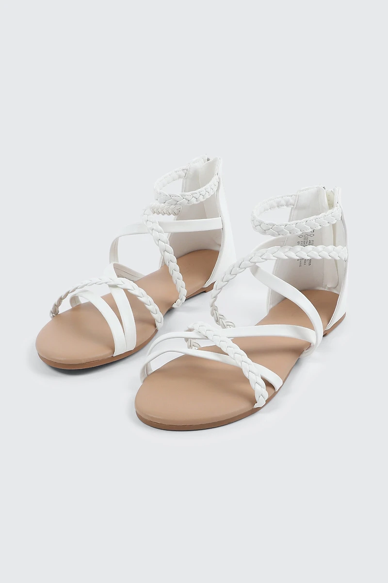 Sandales gladiateur à brides