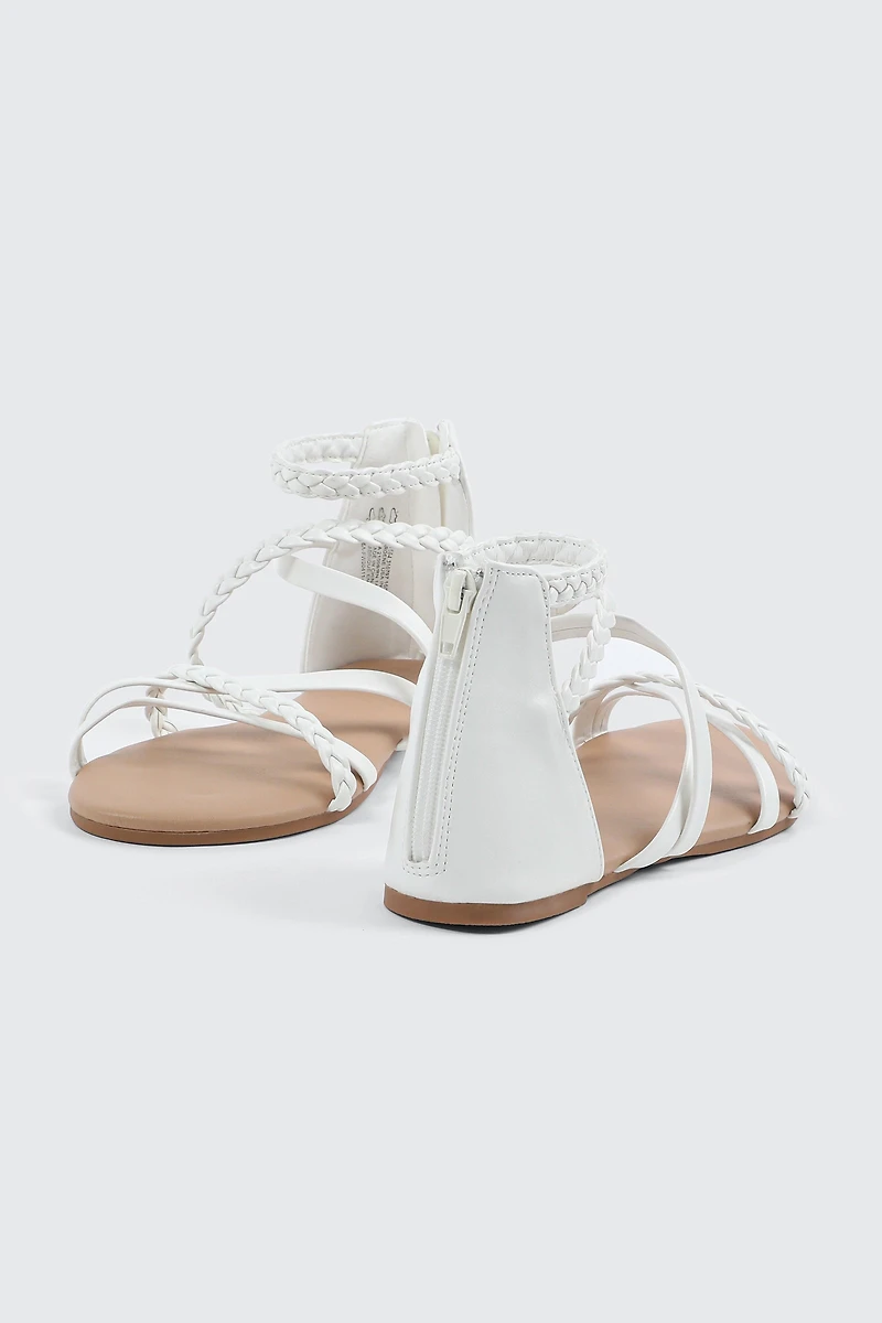 Sandales gladiateur à brides