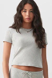 Ardene Effortless Everyday T-Shirt in | Size | Cotton/Elastane | Eco-Conscious