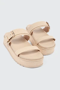 Sandales à deux brides