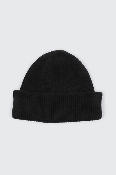 Ardene Man Short Rib Beanie For Men in Black | 100% Acrylic