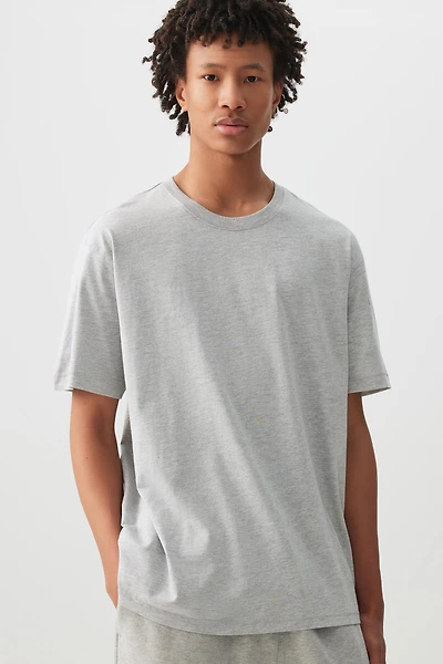 Ardene Man Solid Short Sleeve T-Shirt For Men in | Size | 100% Cotton