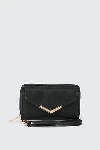Ardene Small Envelope Wallet in | 100% Recycled Polyester/Faux Leather | Eco-Conscious