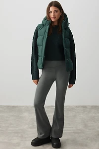 Ardene The Everyday Puff Vest in Evergreen | Size | Polyester