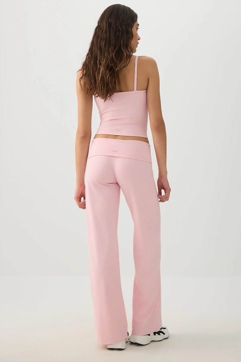 Pantalon à jambe droite et taille repliée camactive™