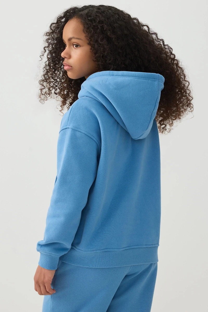 Chandail capuchon graphique en Molleton MADESOFT